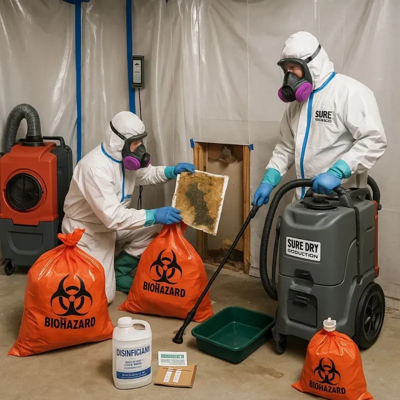 Contaminated Water Handling Protocols process in Laurence Harbor, NJ